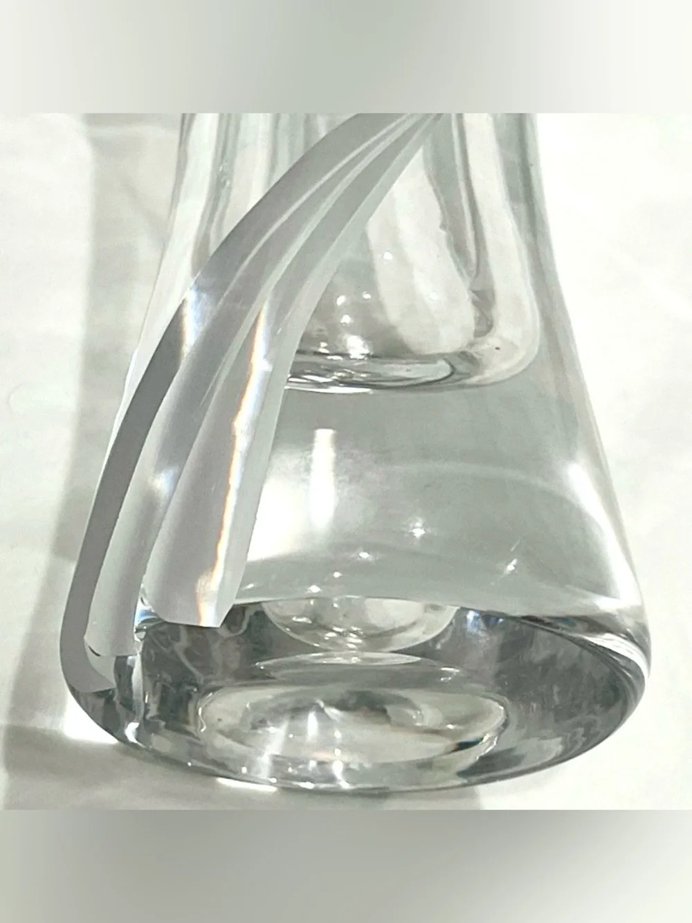 Vintage Mikasa Leaded Crystal Curtain Call 8½